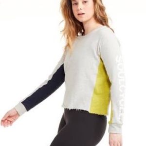 Soulcycle Color Block Sweatshirt